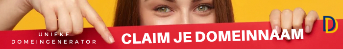 claim je domeinnaam banner